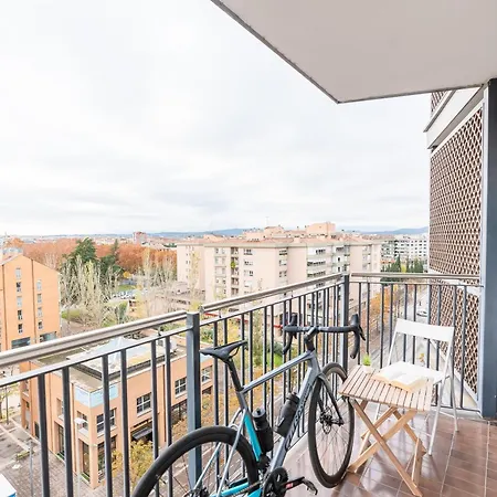 아파트 Loft Privado Reformado Centro 3min Ave 지로나